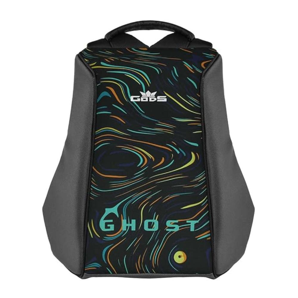 GODS Ghost Vincent Anti Theft 15.6 inch Polyester Laptop Tech Backpack(25 Ltrs, Black)