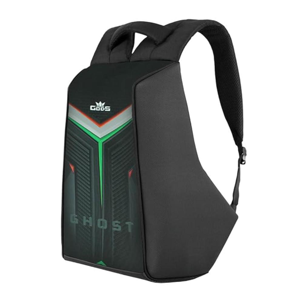 GODS Ghost Flag Anti Theft 15.6 inch Polyester Laptop Tech Backpack(25 Ltrs, Black)
