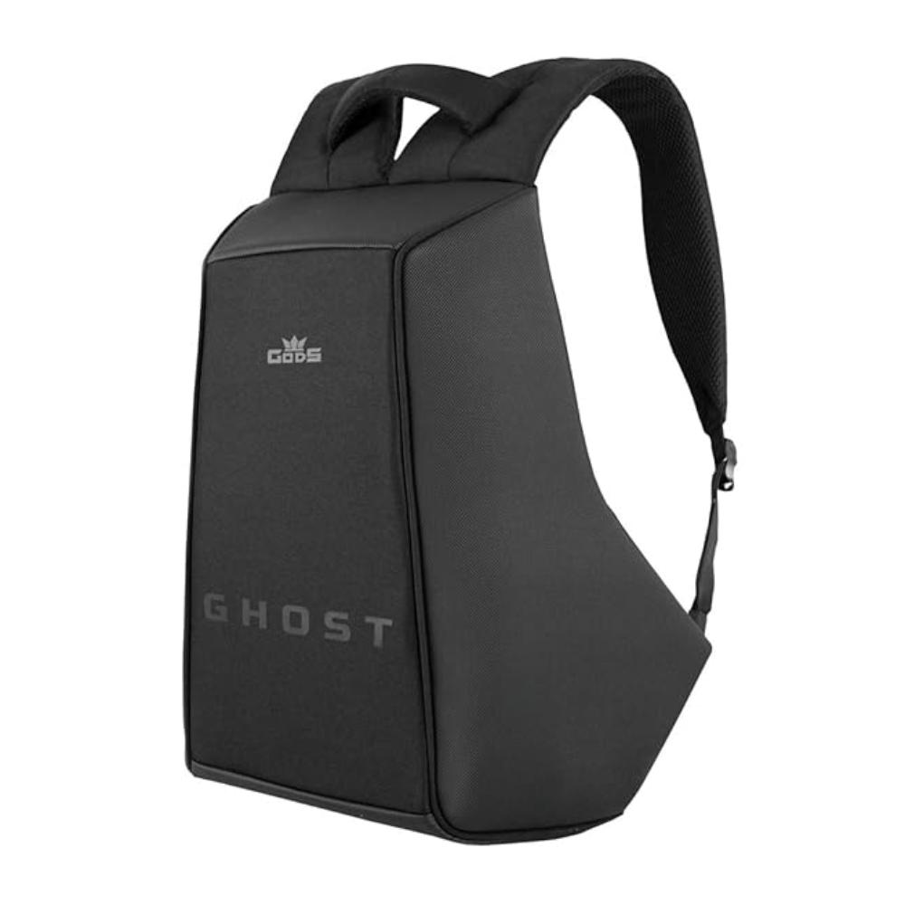 GODS Ghost Daring Texture Anti Theft 15.6 inch Polyester Laptop Tech Backpack(25 Ltrs, Black)