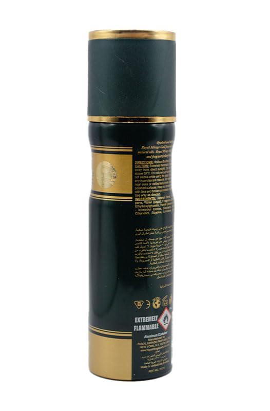 Royal Mirage Gold 200ml Body Spray