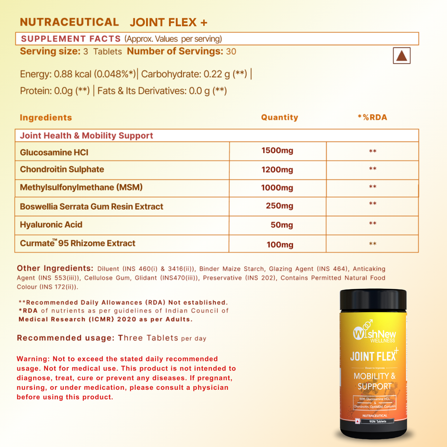 Wishnew Wellness Active Lifestyle Trio: Joint Flex+ + Krill Omega Complex + Hydrafuel Lemon & Lime