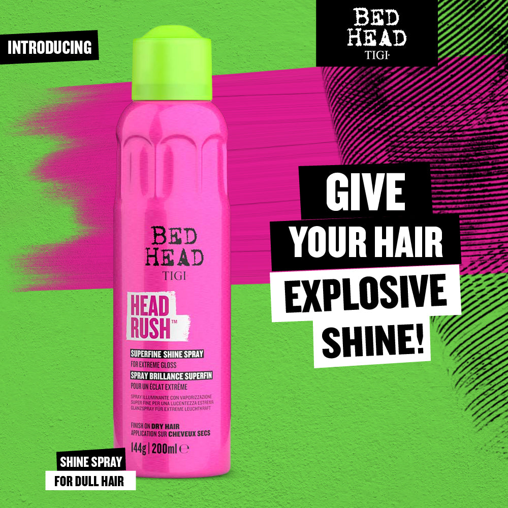 Bed Head Row Headrush Spray Ao 200ml