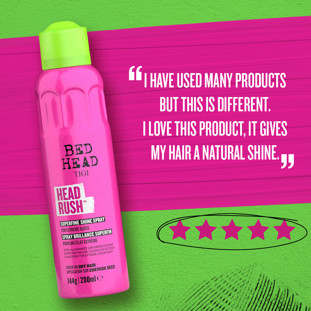 Bed Head Row Headrush Spray Ao 200ml
