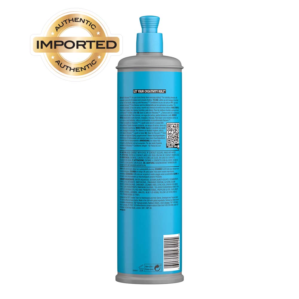 Bed Head Spoo Recovery 600ml