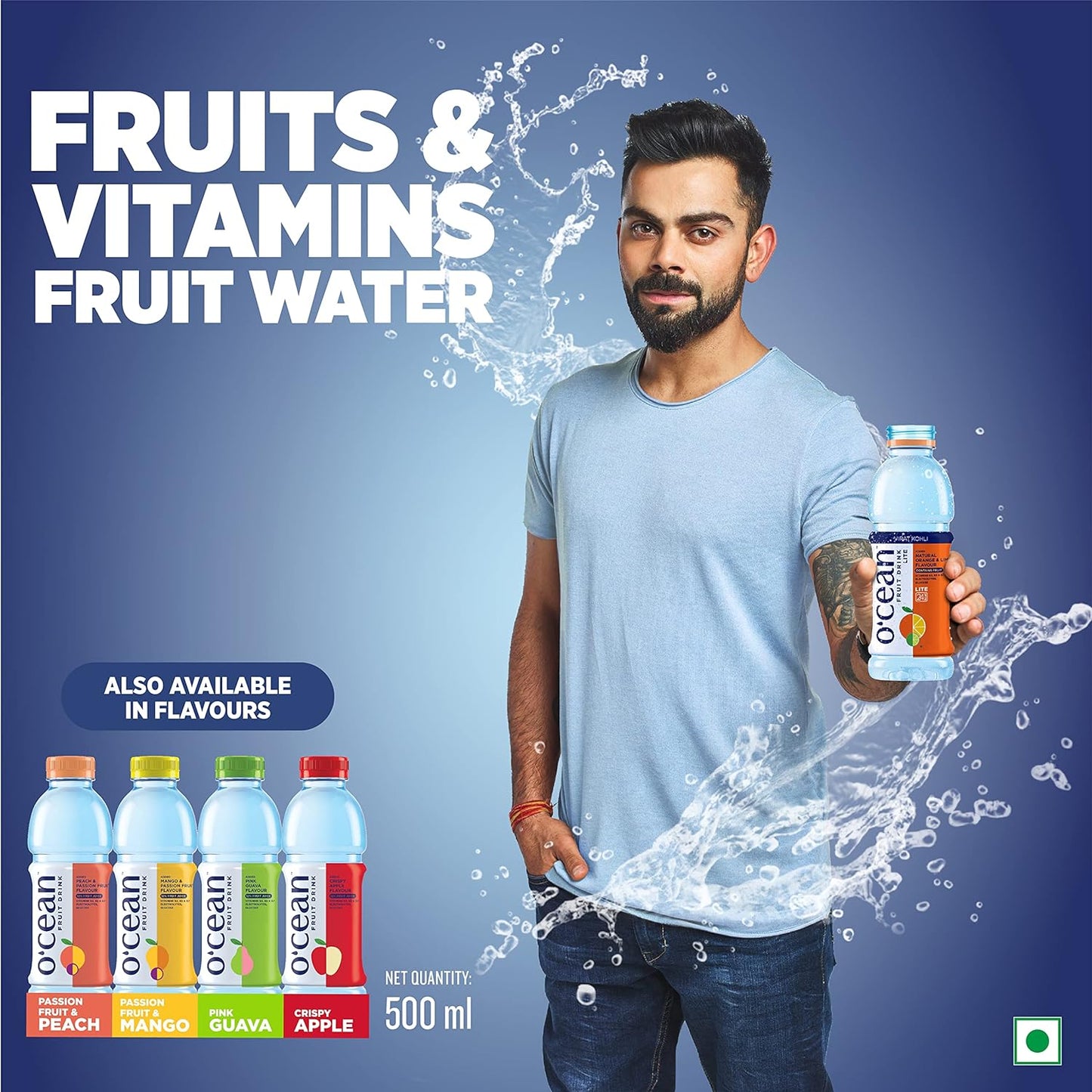 Ocean Fruit Drink 500 ML (Mango & Passion)