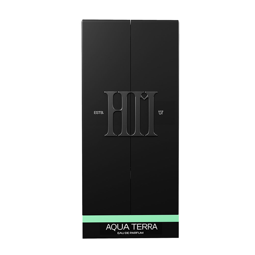 House of Moksha Aqua Terra Eau De Parfum - 70ml Unisex Perfume with Mint, Lavender, Rosemary and Oakmoss Notes, Anchored by Cedarwood and Sandalwood for a Fresh Aquatic-Woody Finish