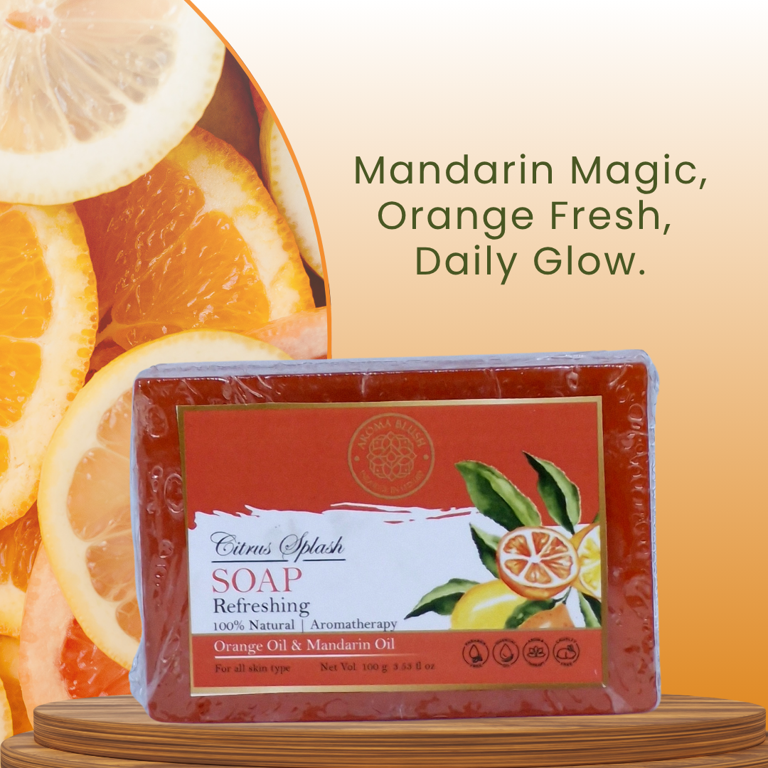 AROMA BLUSH Citrus Spash soap 100 G