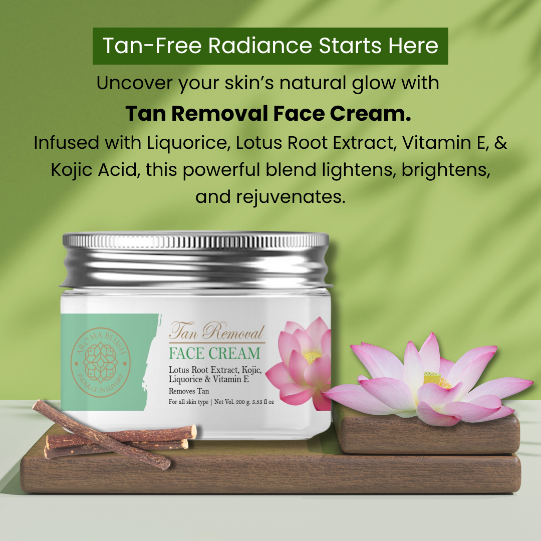 AROMA BLUSH TAN REMOVAL FACECREAM 200GMS