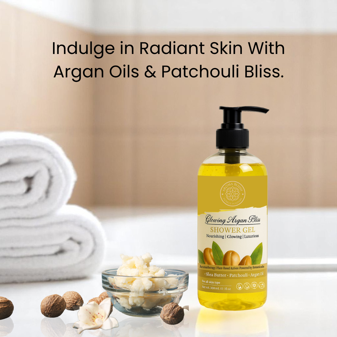AROMA BLUSH Glowing Argan Bliss shower gel 300ML