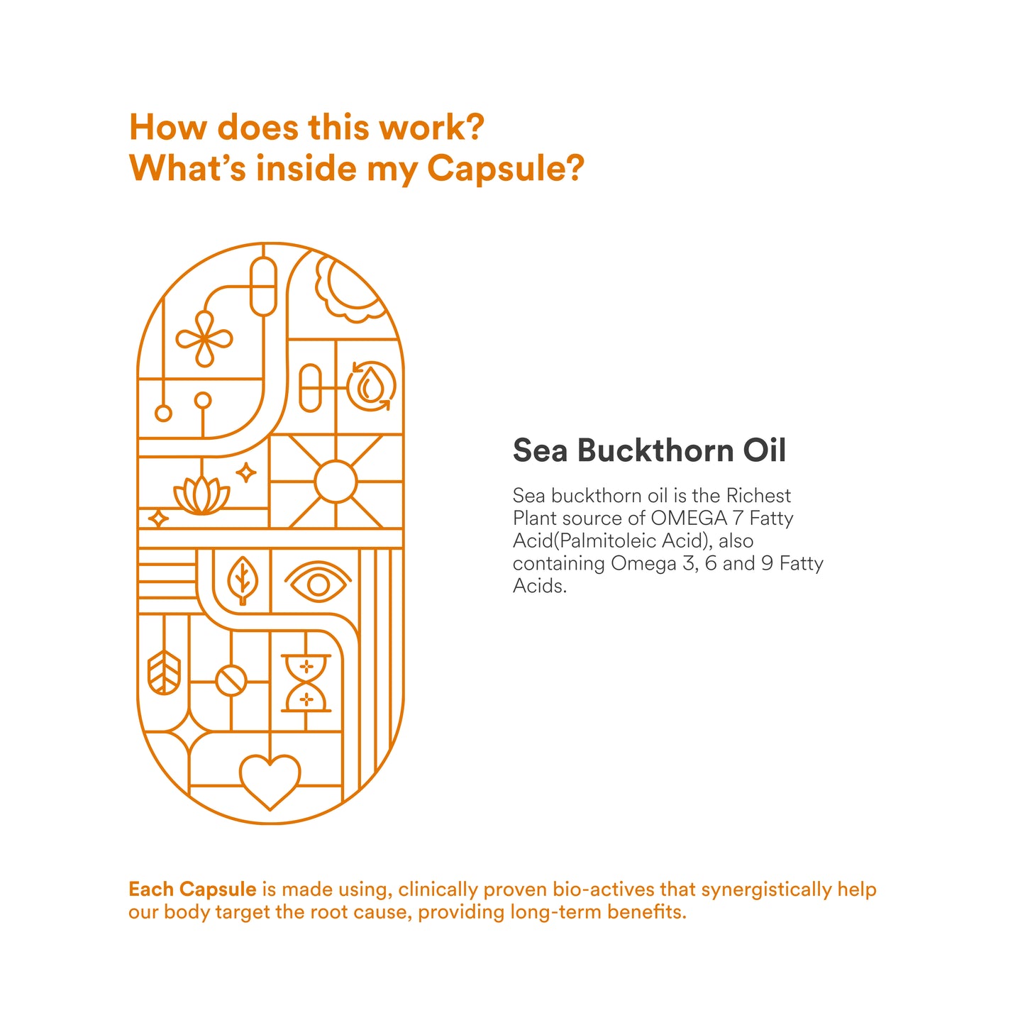 Origins Nutra Sea Buckthorn Oil |Reduce Wrinkles & Pigmentation, Supports Skin Hydration & Elasticity | Sea Buckthorn Oil | GMP Certified | For Men & Women | 28 Capsules Pack of 3