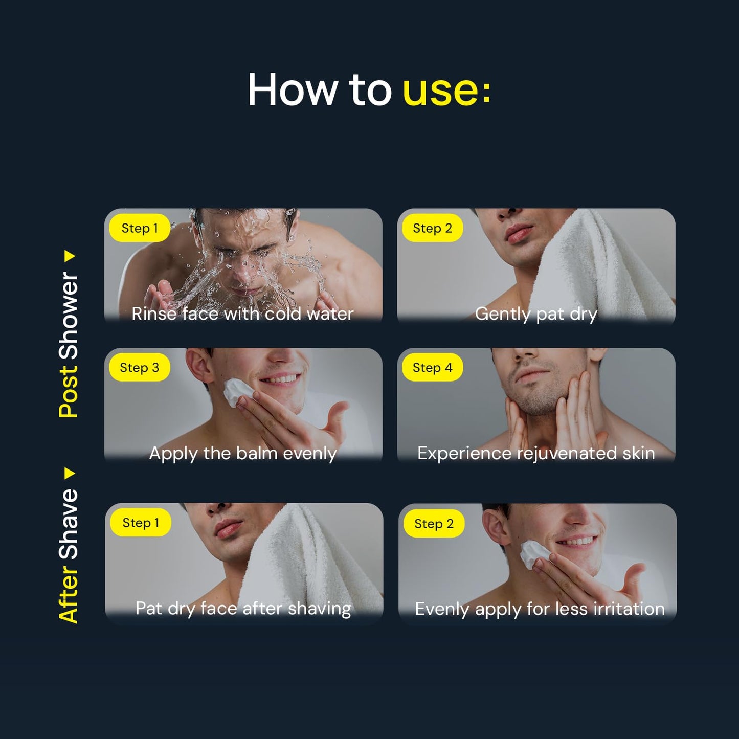 Muster Daily Fresh Face Balm for Men | 100 ML | After Shave | Reduces Dark Spots | Hydrates & Soothes | Cactus & Baobab Oil | Antioxidant-Rich (Pack of 2)