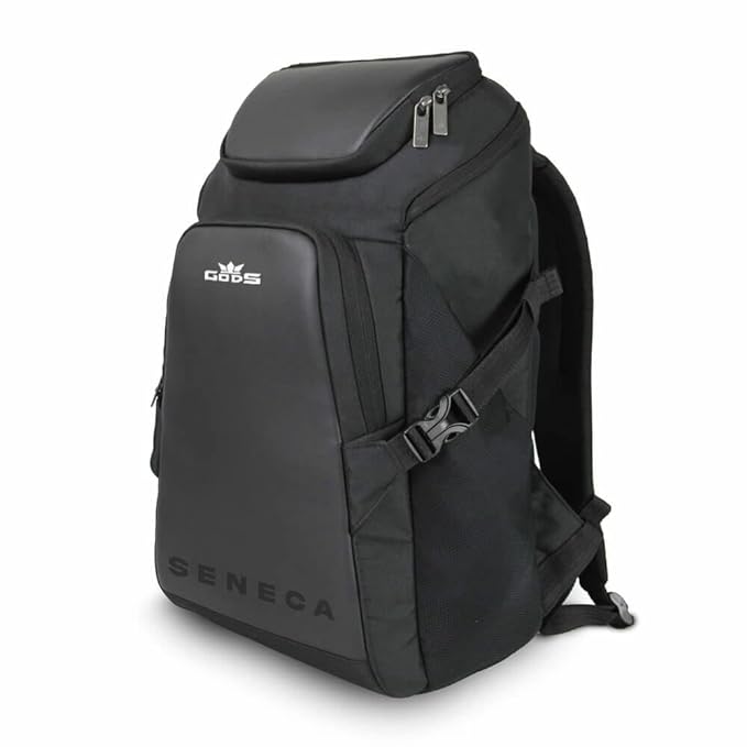 GODS Seneca 15.6 Inch Polyester Laptop Tech Backpack(28 Ltrs, Black)