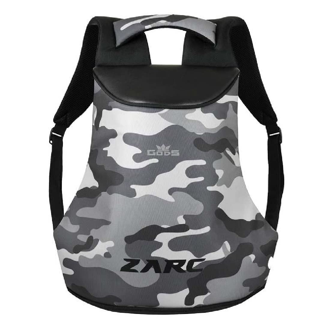 GODS Zarc Anti Theft 15.6 inch Polyester Laptop Tech Backpack(22 Ltrs, Camo-grey)