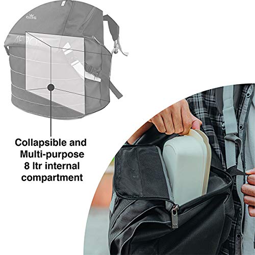 GODS Aeros 35 15.6 inch Polyster Travel Laptop Tech Backpack(35 Ltrs, Black)