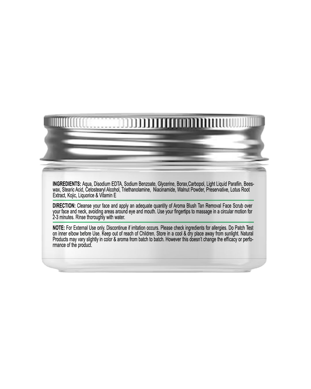 AROMA BLUSH TAN REMOVAL FACE SCRUB 200 GMS