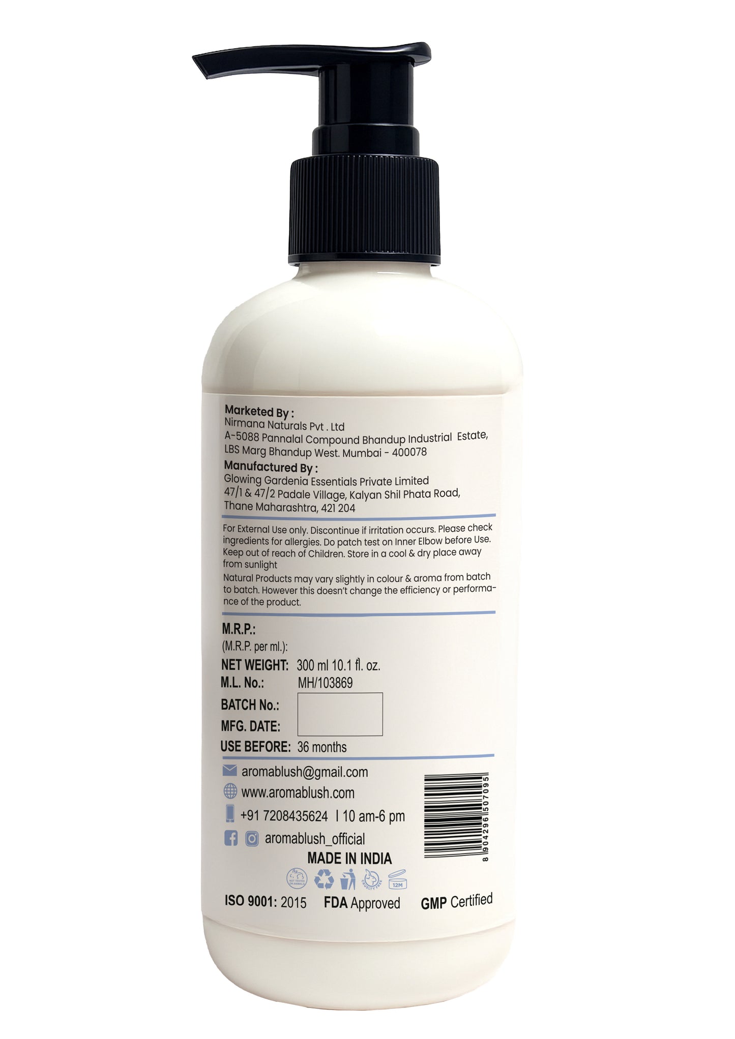 AROMABLUSH Intense Repair Shampoo & Conditioner Combo