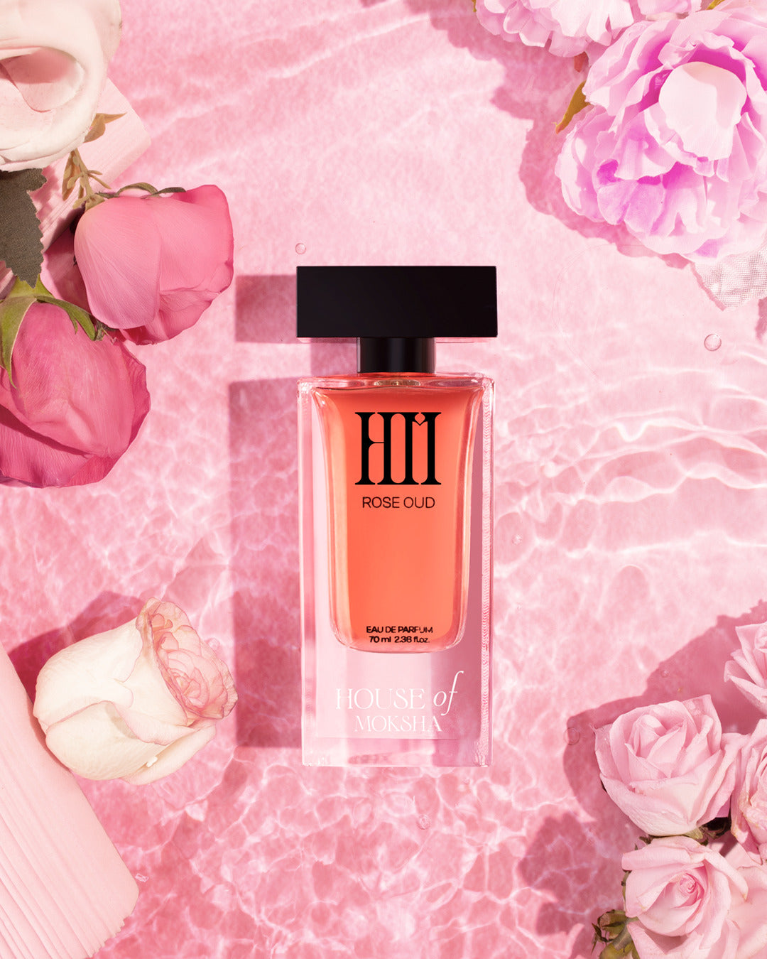 House of Moksha Rose Oud & Scarlet Love Eau de Parfum (70ml Each) | Luxury Long Lasting Perfume Combo for Women | Premium Ingredients | Affordable Diwali & Wedding Gift