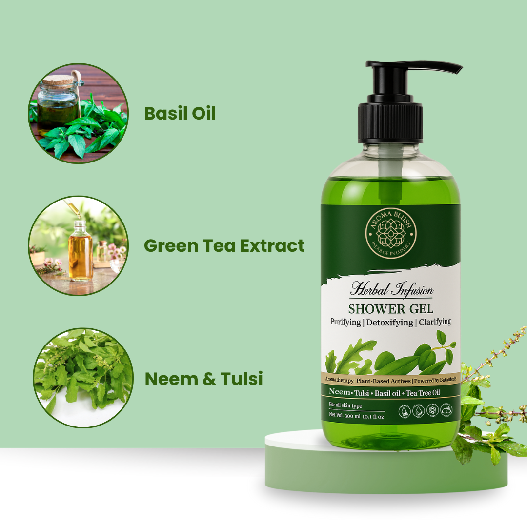 AROMA BLUSH Herbal Infusion shower gel 300 ML