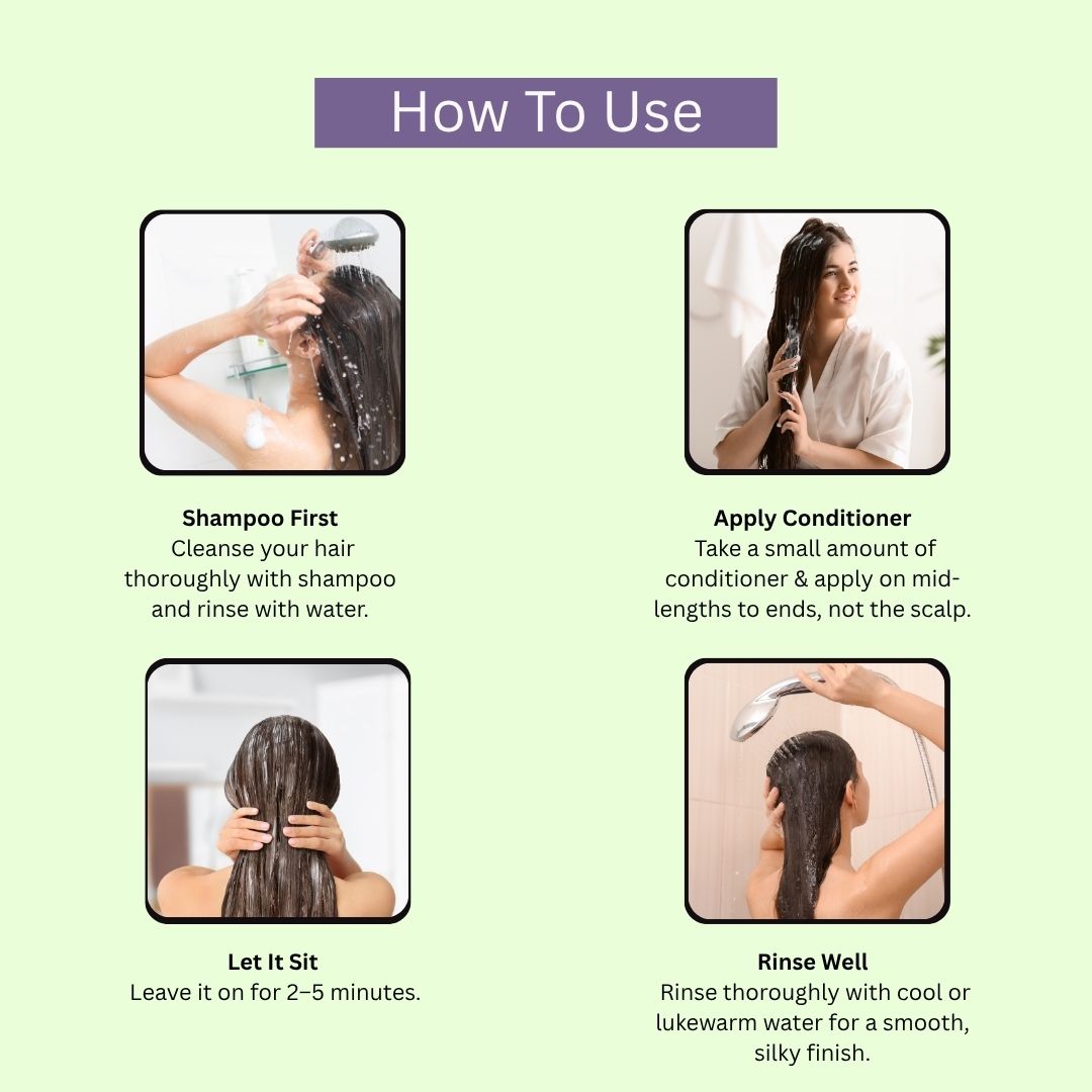 AROMABLUSH Rice Repair Shampoo, Conditioner & Hairmask Combo