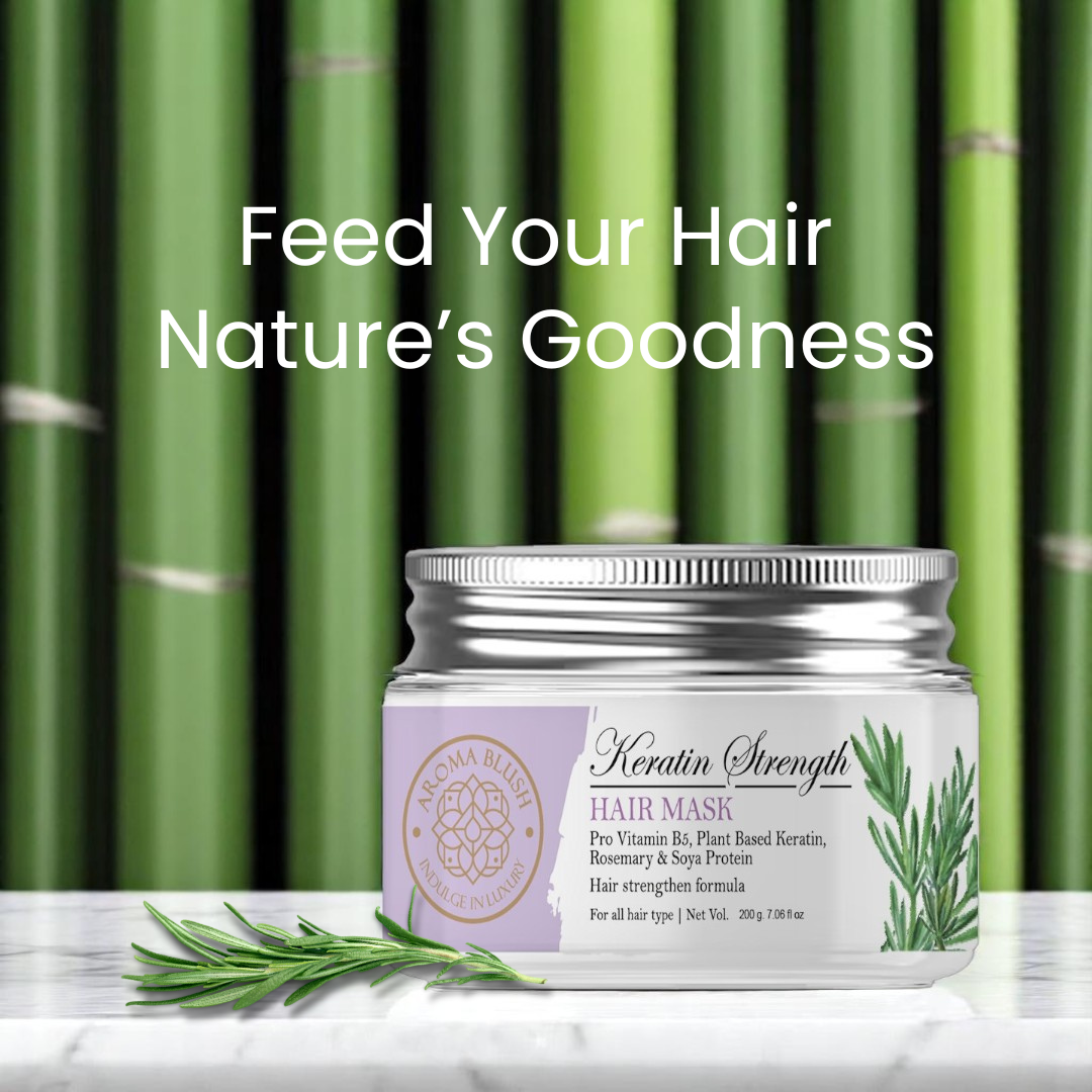 AROMA BLUSH Keratin Strength Hair Mask 200gms