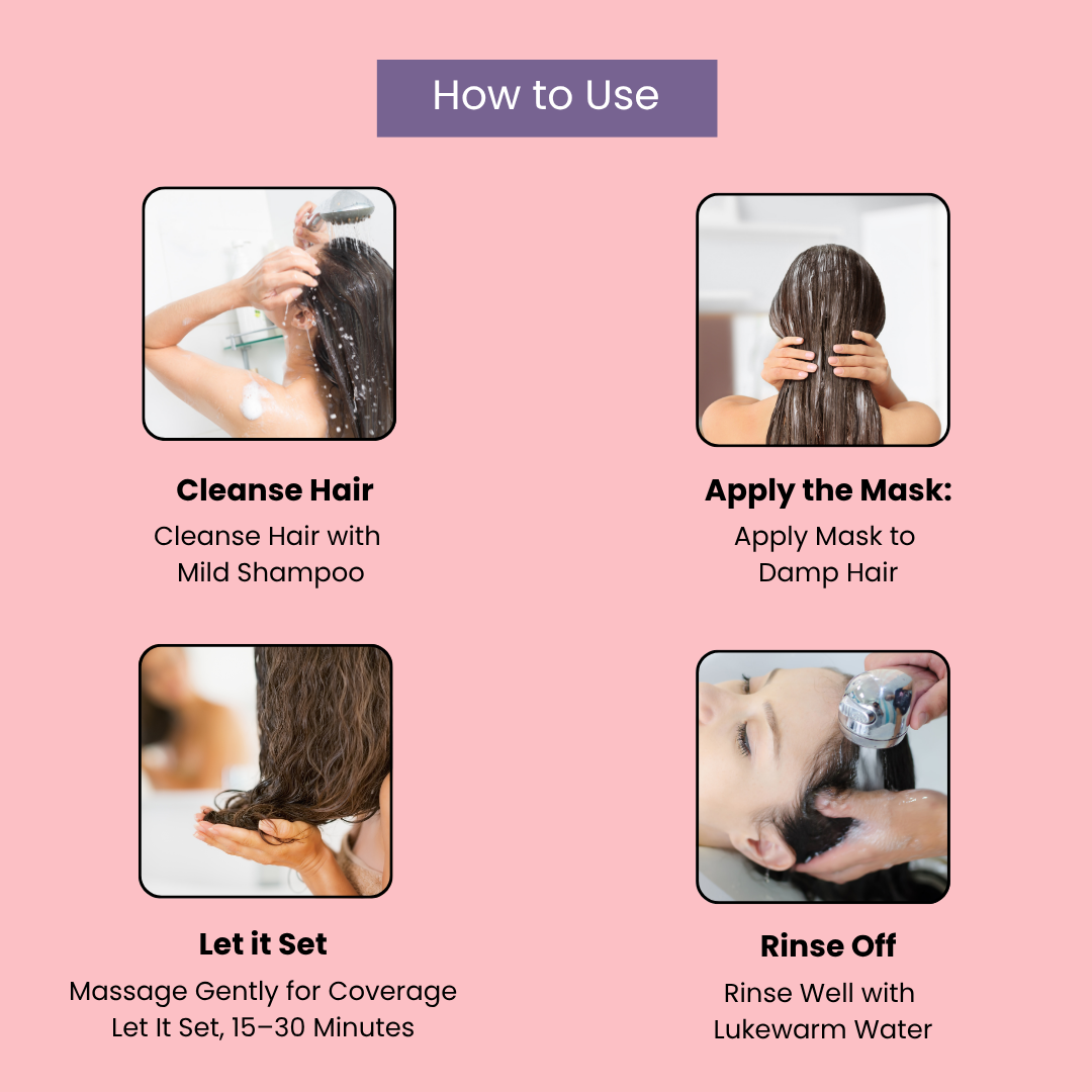 AROMA BLUSH Keratin Strength Hair Mask 200gms