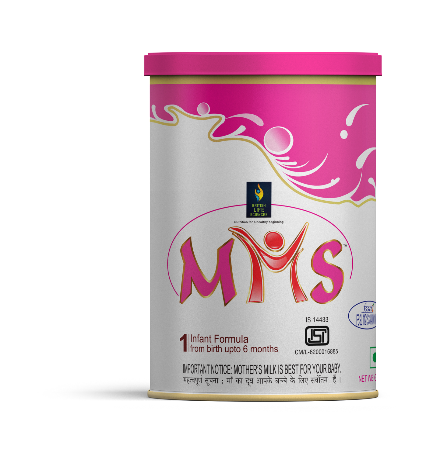 MMS Infant Formula for 0-6 Months Old |Stage 1 Essential Infant Milk Formula for Overall Development |400 g