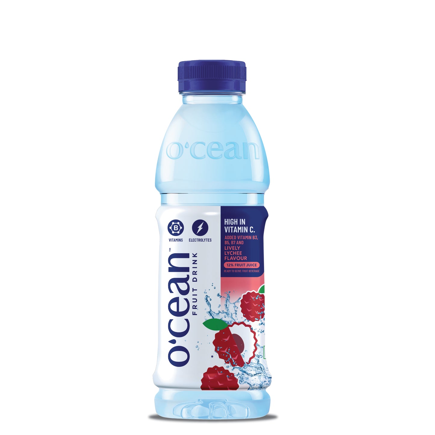 Ocean Fruit Drink Lively Lychee 500 ml(Pack of 24)