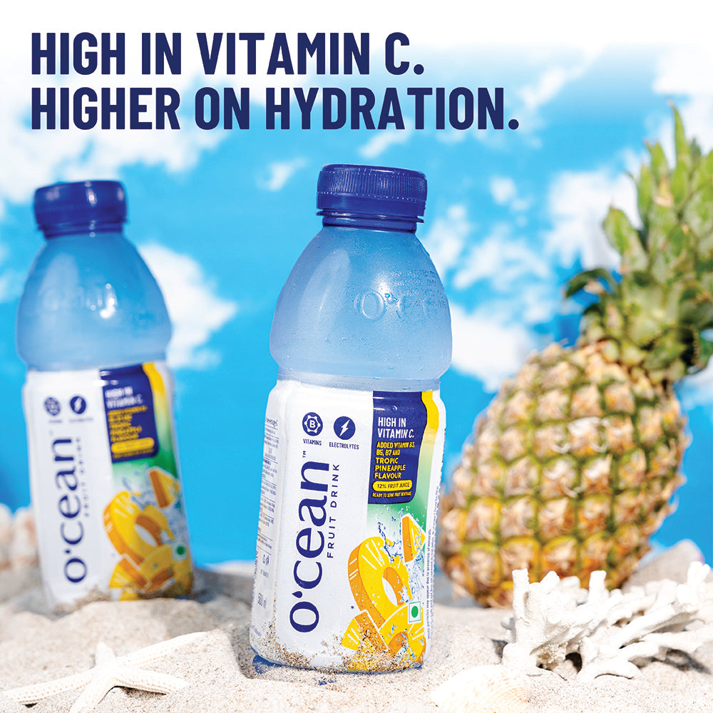 Ocean Fruit water Pineapple 500 ml (Pack of 24)
