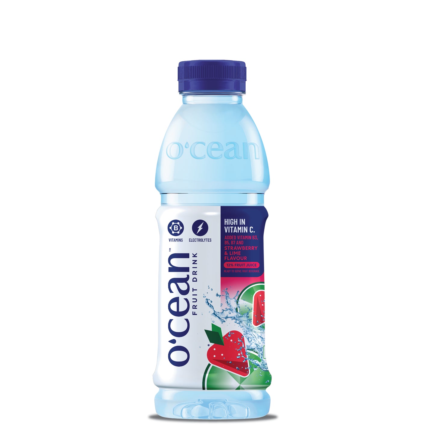 Ocean Fruit water Strawberry and lime (Pack Of 24)