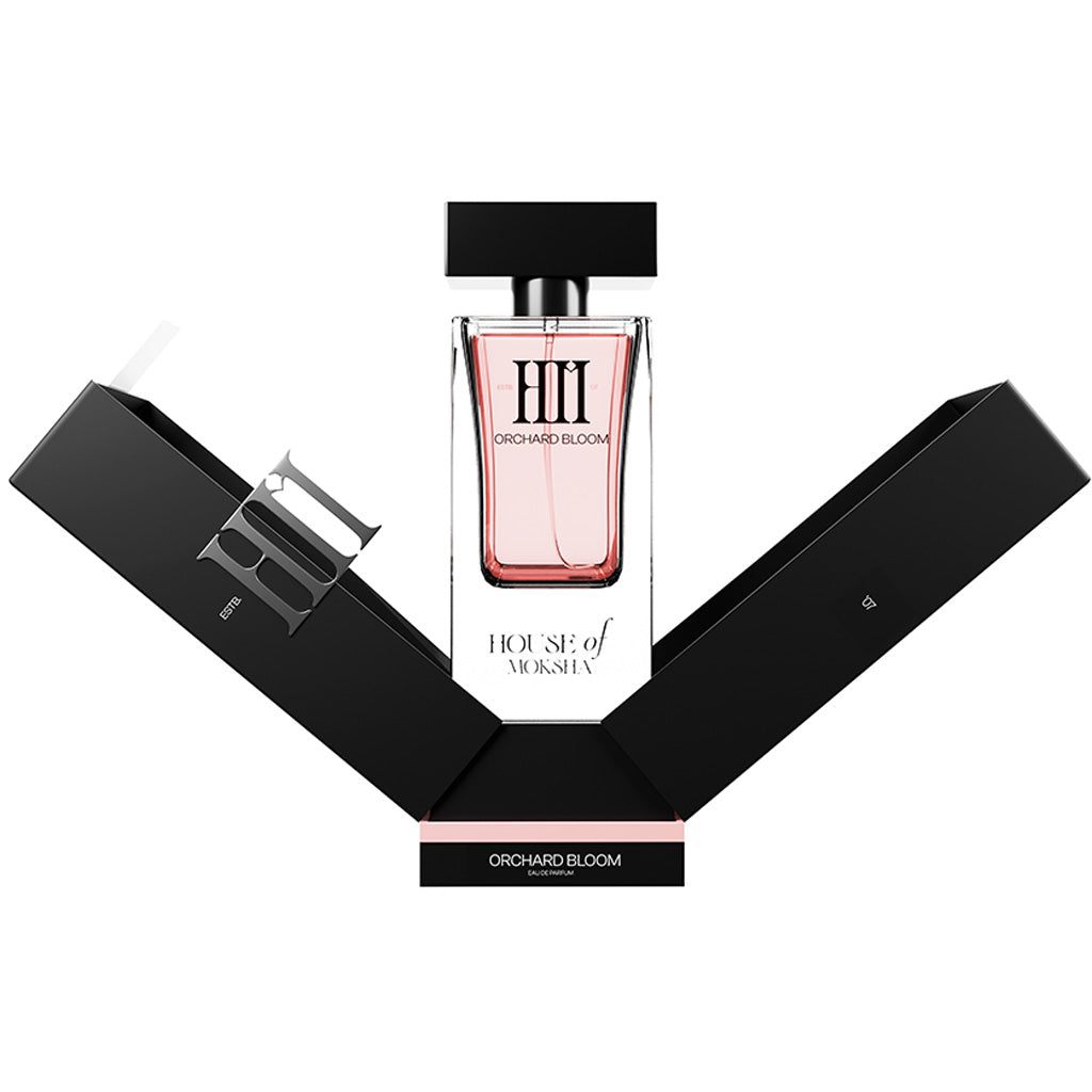 House of Moksha Orchard Bloom Eau De Parfum for Women - 70ml Floral Perfume with Jasmine, Orange Blossom, Tuberose, Honeysuckle and a Soft Musk and Sandalwood Base