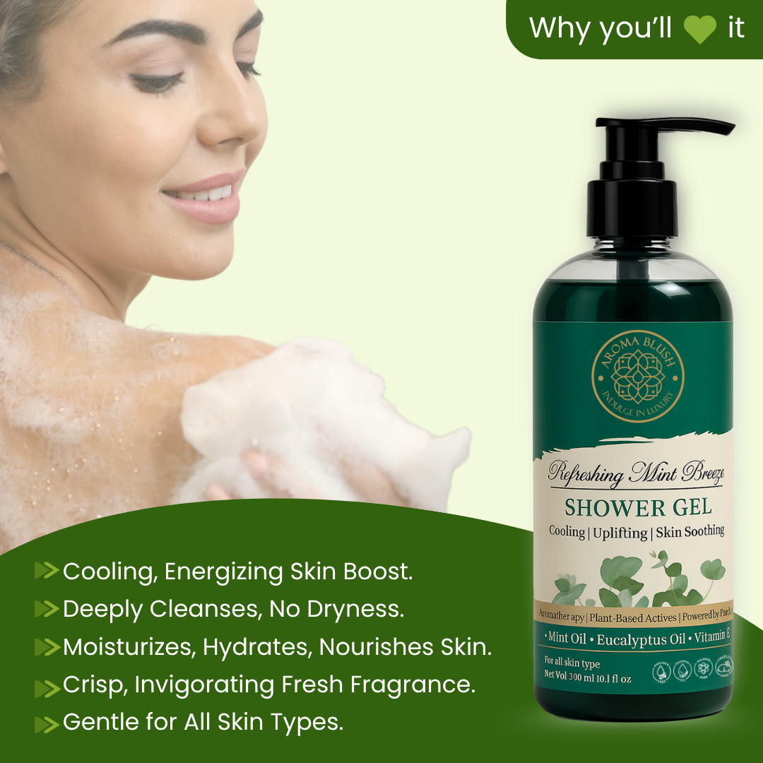 AROMA BLUSH Refreshing Mint Breeze 300ML
