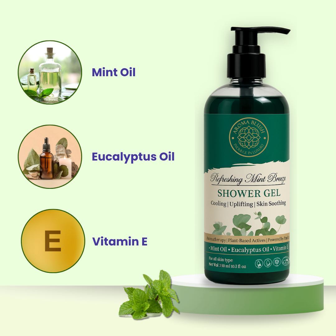 AROMA BLUSH Refreshing Mint Breeze 300ML