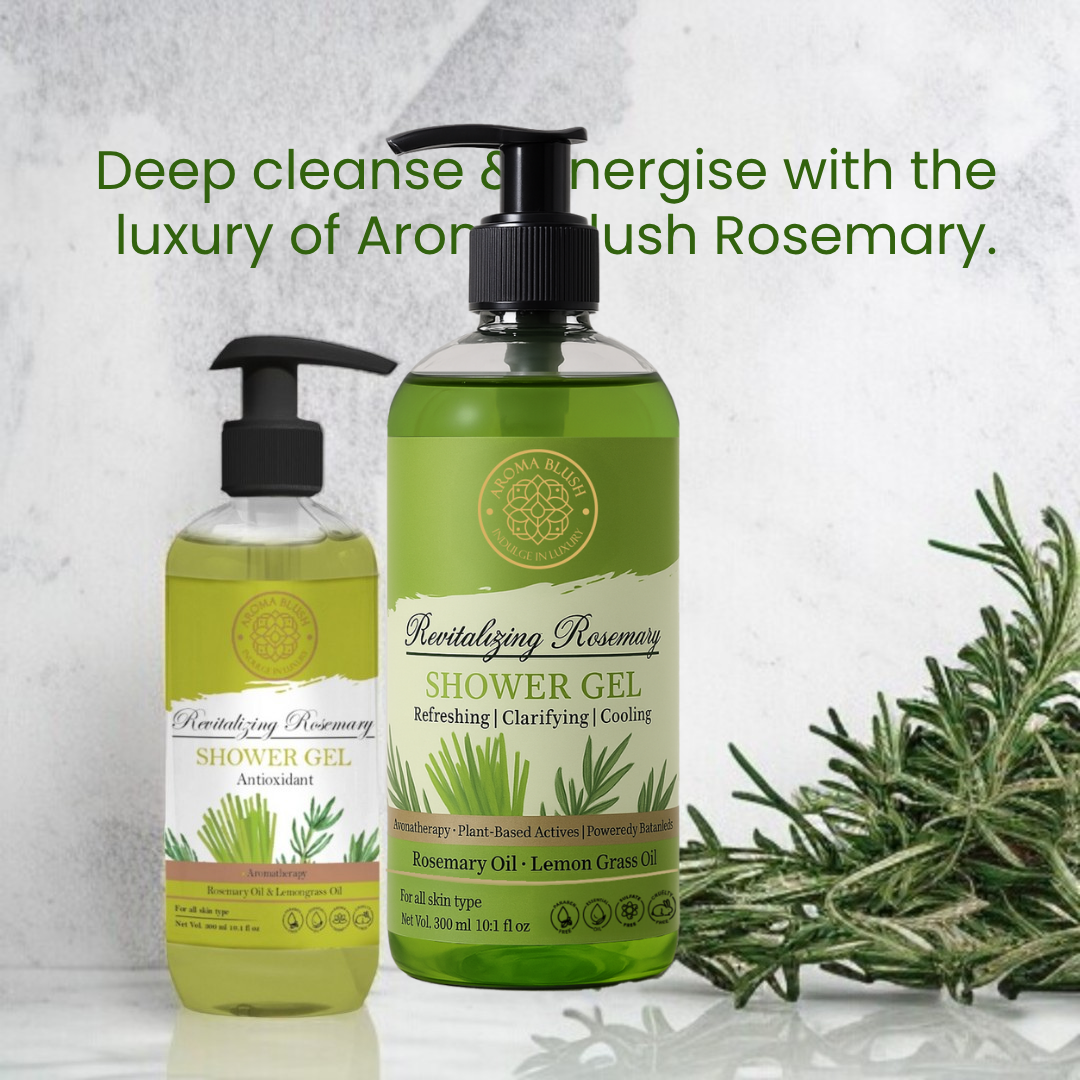 AROMA BLUSH Revitalizing Rosemary shower gel 300 ML