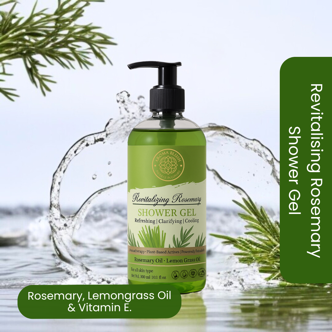 AROMA BLUSH Revitalizing Rosemary shower gel 300 ML