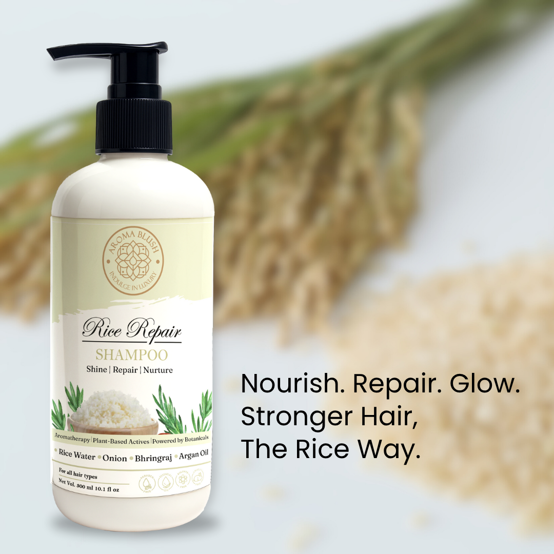 AROMA BLUSH Rice Repair shampoo 300ML