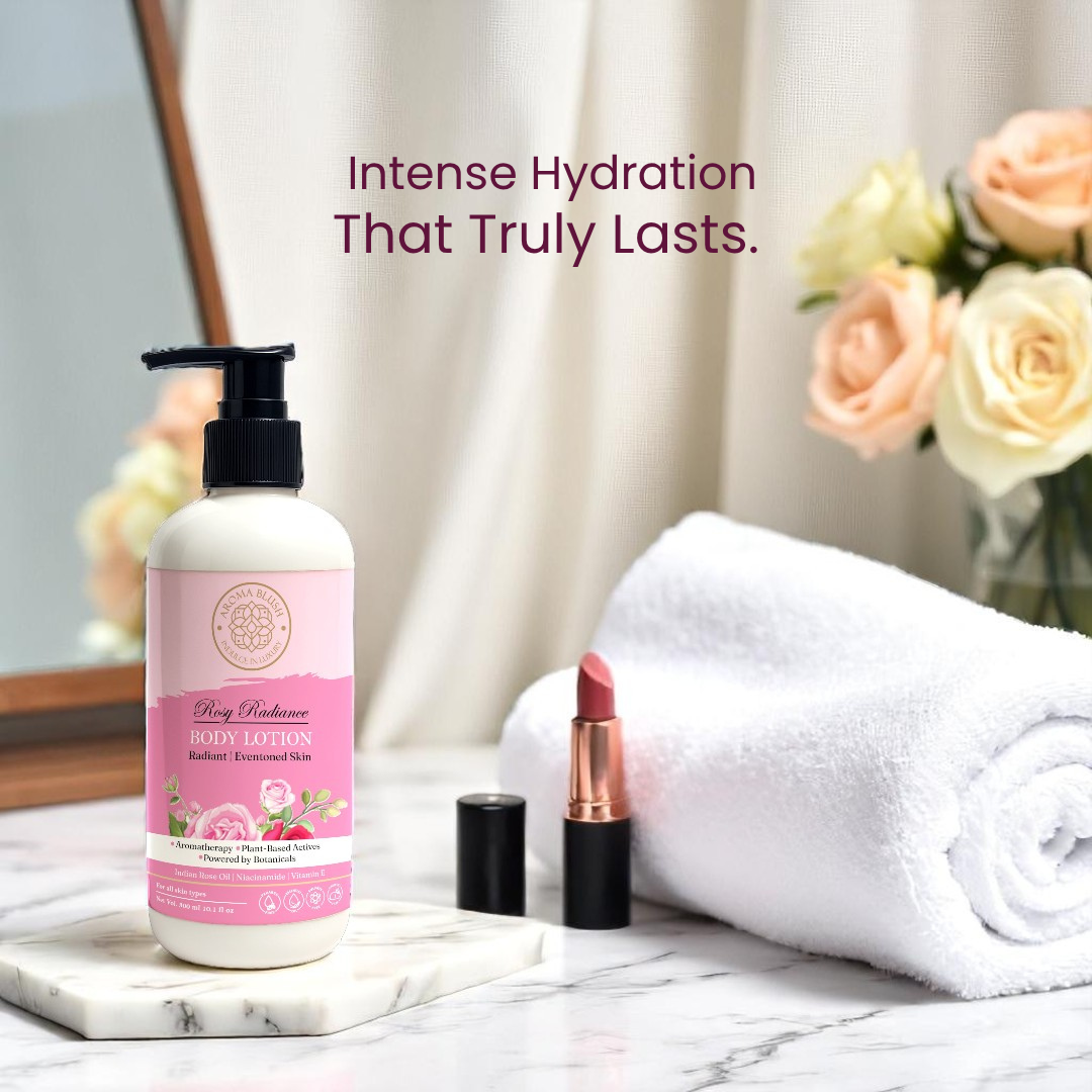 AROMA BLUSH Rosy Radiance body lotion 300ML