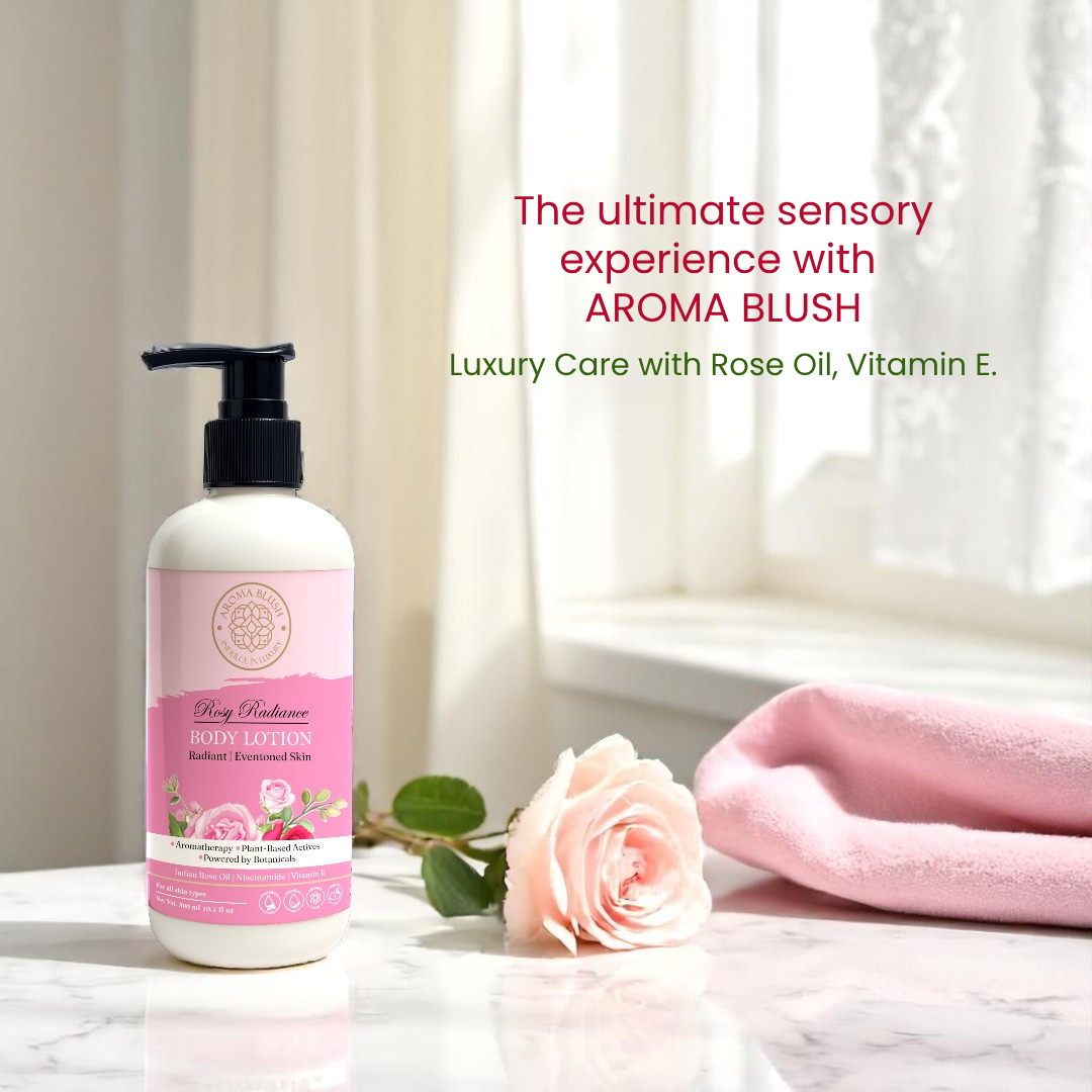 AROMA BLUSH Rosy Radiance body lotion 300ML