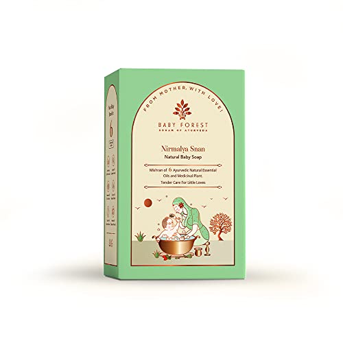 Baby Forest Nirmalya Snan Natural Baby Soap for kids Pack of 1,125gm