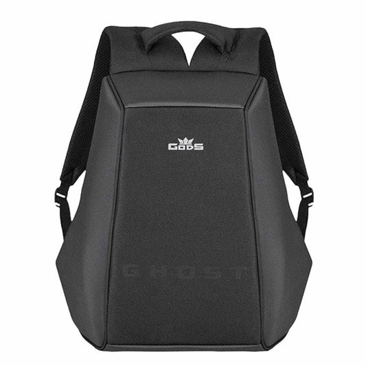 GODS Ghost Daring Texture Anti Theft 15.6 inch Polyester Laptop Tech Backpack(25 Ltrs, Black)