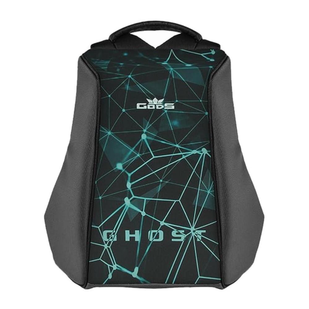 GODS Ghost Neurolink Anti Theft 15.6 inch Polyester Laptop Tech Backpack(25 Ltrs, Black)