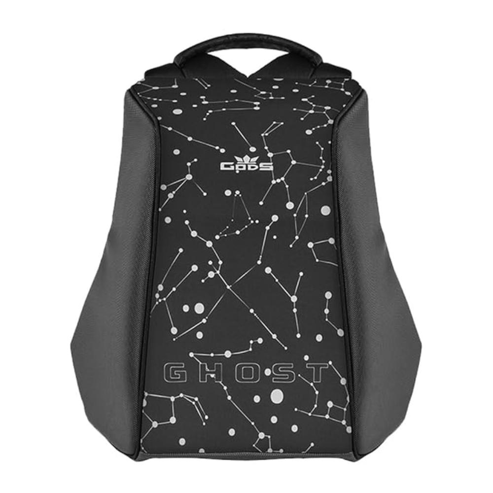 GODS Ghost Constellation Anti Theft 15.6 inch Polyester Laptop Tech Backpack(25 Ltrs, Black)