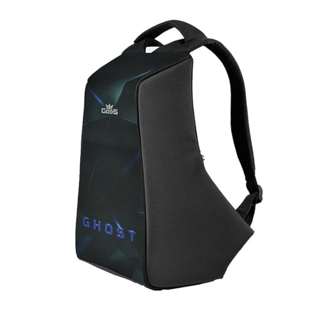 GODS Ghost Dark Matter Anti Theft 15.6 inch Polyester Laptop Tech Backpack(25 Ltrs, Black)