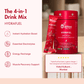 WishNew Wellness HydraFuel: Prime Electrolyte Energy Workout Drink Mix | Get Daily Hydration & Instant Energy Boost | Strawberry-Watermelon with natural Sweetness| 20 Sachets | Suitable for Men & Women