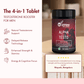 WishNew Wellness ALPHA BOOSTER OF TESTO | 30 Veg Tablets | Maca, Tribulus, Ginseng | Zinc & Vitamin D2 | Men's Health