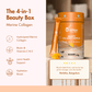 WishNew Wellness BEAUTY COLLAGEN COMPLEX | Radiant Hair, Skin & Nails | 21 Sachets with Collagen, Hyaluronic Acid, Biotin, Vitamins E & C, Rosehip & Curcumin Extracts | Enhanced Absorption Formula