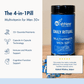 WishNew Wellness DAILY RITUAL Multivitamin for Men 50+ | Enhanced with MCT, Ashwagandha & Ginkgo | 60 Delayed Release Capsules for Optimal Wellbeing