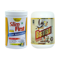 British Life Science SlimFirst (Vanilla ) & Bsure Sugar Chocolate Combo | Health Supplemment with Essential Nutrient|