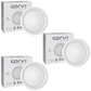 CORVI LED Flat 5 Round False Ceiling Light | 18 Watts illumination using 12 Watts power | Dimmable & Driverless | Backlit for Maximum Output | 4000K Easy White (P3)