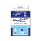 Medisuperdry Adult Diaper Pants | Double Extra Large (2XL) |Waist 152-205 cm (60-80 inches) |High Absorbency -10 Hrs |Leakproof |Breathable |Odourless |Elastic Waist |Men & Women | 10 Units, Pack of 1