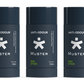 Muster Anti-Odour Deo Stick for Men | Aluminium-Free | Natural Charcoal & Witch Hazel | 80 gm | Long-Lasting Freshness (Pack of 3)